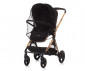 Комбинирана количка с обръщаща се седалка за новородени бебета и деца до 22кг Chipolino Елит 3в1, абанос KKET02302EB thumb 8