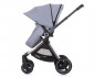 Комбинирана количка с обръщаща се седалка за новородени бебета и деца до 22кг Chipolino Елит 3в1, графит KKET02303GT thumb 11