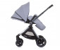 Комбинирана количка с обръщаща се седалка за новородени бебета и деца до 22кг Chipolino Елит 3в1, графит KKET02303GT thumb 12