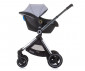 Комбинирана количка с обръщаща се седалка за новородени бебета и деца до 22кг Chipolino Елит 3в1, графит KKET02303GT thumb 13