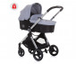 Комбинирана количка с обръщаща се седалка за новородени бебета и деца до 22кг Chipolino Елит 3в1, графит KKET02303GT thumb 2