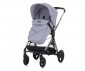 Комбинирана количка с обръщаща се седалка за новородени бебета и деца до 22кг Chipolino Елит 3в1, графит KKET02303GT thumb 7