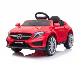 Детска акумулаторна кола с родителски контрол Chipolino Mercedes Benz GLA 45, червена ELKMBGLA22R