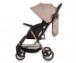 Сгъваема и преносима лятна бебешка количка за новородени с тегло до 22кг Chipolino Амбър, макадамия LKAB02403MA thumb 3