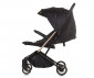Сгъваема и преносима лятна бебешка количка за новородени с тегло до 15кг Chipolino Бижу, обсидиан LKBJ02401OB thumb 3