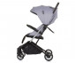 Сгъваема и преносима лятна бебешка количка за новородени с тегло до 15кг Chipolino Бижу, пепелно сиво LKBJ02402AS thumb 2