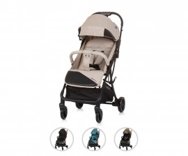 Сгъваема и преносима лятна бебешка количка за новородени с тегло до 22кг с автосгъване Chipolino Kiss, асортимент LKKS02