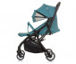 Сгъваема и преносима лятна бебешка количка за новородени с тегло до 22кг с автосгъване Chipolino Kiss, синьо-зелена LKKS02404TL thumb 3