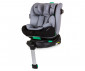 Столче за кола за новородено бебе с тегло до 36кг. с въртяща се функция Chipolino Олимпус Isofix, I-Size 360°, височина 40-150 см, сиво, 0-36 кг STKOL02402AS thumb 2