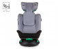 Столче за кола за новородено бебе с тегло до 36кг. с въртяща се функция Chipolino Олимпус Isofix, I-Size 360°, височина 40-150 см, сиво, 0-36 кг STKOL02402AS thumb 8