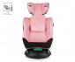 Столче за кола за новородено бебе с тегло до 36кг. с въртяща се функция Chipolino Олимпус Isofix, I-Size 360°, височина 40-150 см, фламинго, 0-36 кг STKOL02405FL thumb 8