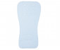 Двулицева мека подложка за детска количка Chipolino, синя/сини звезди VVPAD02401BLUE thumb 3