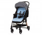 Двулицева мека подложка за детска количка Chipolino, синя/сини звезди VVPAD02401BLUE thumb 4