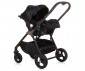 Комбинирана количка с обръщаща се седалка за новородени бебета и деца до 22кг Chipolino Инфинити 3в1, обсидиан KKIF02401OB thumb 19