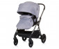 Комбинирана количка с обръщаща се седалка за новородени бебета и деца до 22кг Chipolino Инфинити 3в1, гранит KKIF02402GN thumb 10