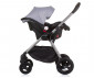 Комбинирана количка с обръщаща се седалка за новородени бебета и деца до 22кг Chipolino Инфинити 3в1, гранит KKIF02402GN thumb 18