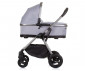 Комбинирана количка с обръщаща се седалка за новородени бебета и деца до 22кг Chipolino Инфинити 3в1, гранит KKIF02402GN thumb 4