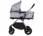 Комбинирана количка с обръщаща се седалка за новородени бебета и деца до 22кг Chipolino Инфинити 3в1, гранит KKIF02402GN thumb 5