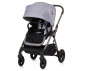 Комбинирана количка с обръщаща се седалка за новородени бебета и деца до 22кг Chipolino Инфинити 3в1, гранит KKIF02402GN thumb 9