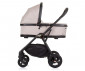 Комбинирана количка с обръщаща се седалка за новородени бебета и деца до 22кг Chipolino Инфинити 3в1, макадамия KKIF02403MA thumb 4