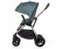 Комбинирана количка с обръщаща се седалка за новородени бебета и деца до 22кг Chipolino Инфинити 3в1, зелена KKIF02404PG thumb 11