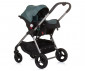 Комбинирана количка с обръщаща се седалка за новородени бебета и деца до 22кг Chipolino Инфинити 3в1, зелена KKIF02404PG thumb 19