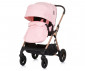 Комбинирана количка с обръщаща се седалка за новородени бебета и деца до 22кг Chipolino Инфинити 3в1, фламинго KKIF02405FL thumb 10