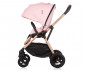 Комбинирана количка с обръщаща се седалка за новородени бебета и деца до 22кг Chipolino Инфинити 3в1, фламинго KKIF02405FL thumb 11
