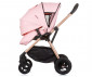 Комбинирана количка с обръщаща се седалка за новородени бебета и деца до 22кг Chipolino Инфинити 3в1, фламинго KKIF02405FL thumb 13