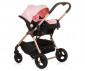 Комбинирана количка с обръщаща се седалка за новородени бебета и деца до 22кг Chipolino Инфинити 3в1, фламинго KKIF02405FL thumb 19