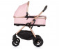 Комбинирана количка с обръщаща се седалка за новородени бебета и деца до 22кг Chipolino Инфинити 3в1, фламинго KKIF02405FL thumb 4