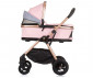 Комбинирана количка с обръщаща се седалка за новородени бебета и деца до 22кг Chipolino Инфинити 3в1, фламинго KKIF02405FL thumb 5