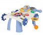 Бебешка музикална играчка-проходилка на колела за прохождане 3в1 Chipolino Кола, синя MIKCAR0242BL thumb 4