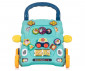 Бебешка музикална играчка-проходилка на колела за прохождане Chipolino Весели животинки, синя MIKFAN0241BL thumb 2