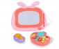 Бебешка музикална играчка-проходилка на колела за прохождане Chipolino Забавна игра, розова MIKFGM241PI thumb 3