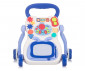 Бебешка музикална играчка-проходилка на колела за прохождане Chipolino Забавна игра, синя MIKFGM243BL thumb 2