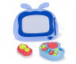 Бебешка музикална играчка-проходилка на колела за прохождане Chipolino Забавна игра, синя MIKFGM243BL thumb 3