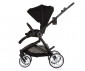 Комбинирана количка с обръщаща се седалка за новородени бебета и деца до 22кг Chipolino Линеа 3в1, обсидиан KKLI02401OB thumb 10