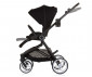 Комбинирана количка с обръщаща се седалка за новородени бебета и деца до 22кг Chipolino Линеа 3в1, обсидиан KKLI02401OB thumb 11