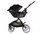 Комбинирана количка с обръщаща се седалка за новородени бебета и деца до 22кг Chipolino Линеа 3в1, обсидиан KKLI02401OB thumb 14