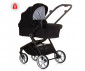 Комбинирана количка с обръщаща се седалка за новородени бебета и деца до 22кг Chipolino Линеа 3в1, обсидиан KKLI02401OB thumb 2
