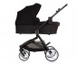 Комбинирана количка с обръщаща се седалка за новородени бебета и деца до 22кг Chipolino Линеа 3в1, обсидиан KKLI02401OB thumb 4