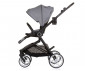 Комбинирана количка с обръщаща се седалка за новородени бебета и деца до 22кг Chipolino Линеа 3в1, пепелно сиво KKLI02402AS thumb 10
