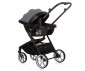 Комбинирана количка с обръщаща се седалка за новородени бебета и деца до 22кг Chipolino Линеа 3в1, пепелно сиво KKLI02402AS thumb 15
