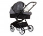Комбинирана количка с обръщаща се седалка за новородени бебета и деца до 22кг Chipolino Линеа 3в1, пепелно сиво KKLI02402AS thumb 3