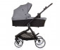 Комбинирана количка с обръщаща се седалка за новородени бебета и деца до 22кг Chipolino Линеа 3в1, пепелно сиво KKLI02402AS thumb 4