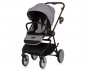 Комбинирана количка с обръщаща се седалка за новородени бебета и деца до 22кг Chipolino Линеа 3в1, пепелно сиво KKLI02402AS thumb 7