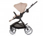 Комбинирана количка с обръщаща се седалка за новородени бебета и деца до 22кг Chipolino Линеа 3в1, макадамия KKLI02403MA thumb 10