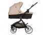 Комбинирана количка с обръщаща се седалка за новородени бебета и деца до 22кг Chipolino Линеа 3в1, макадамия KKLI02403MA thumb 4