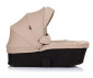 Комбинирана количка с обръщаща се седалка за новородени бебета и деца до 22кг Chipolino Линеа 3в1, макадамия KKLI02403MA thumb 6